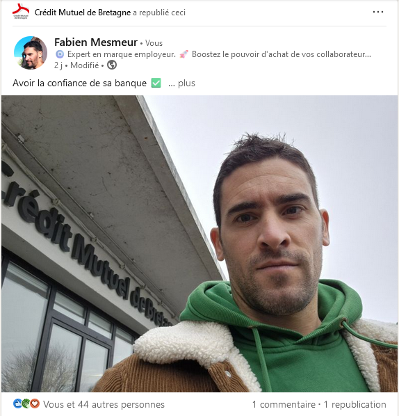 Corpo récompensé par le Crédit Mutuel de Bretagne!